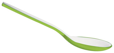Guzzini Vintage Service spoon. White,Green