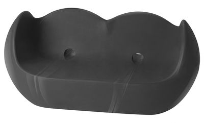 Slide Blossy Sofa - Lacquered version. Lacquered black