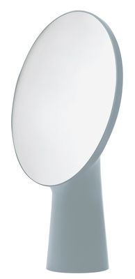 Moustache Cyclope Mirror - H 46,5 cm. Light grey