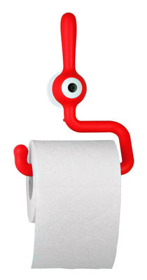 Koziol Toq Toilet paper dispenser. Strawberry