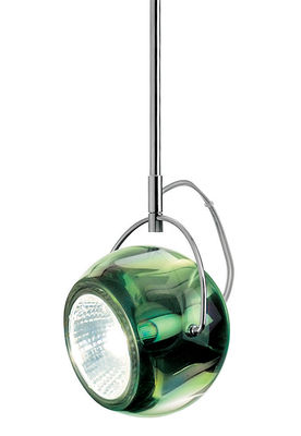 Fabbian Beluga Pendant - Glass version - Ø 9 cm. Green