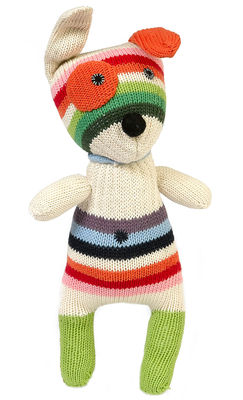 Anne-Claire Petit New small dog Cuddly toy - Crochet cuddly toy. Multicoulered,Beige