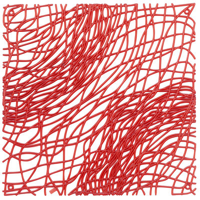 Koziol Silk Partition. Transparent red