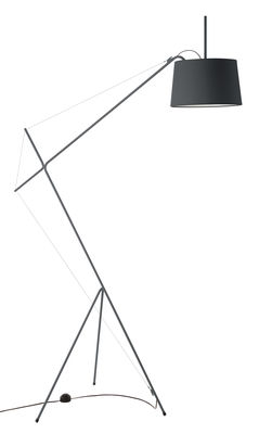 Hartô Elisabeth Floor lamp - H 158 cm. Slate grey