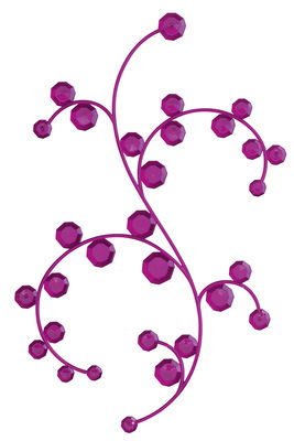 Koziol Antoinette Partition. Transparent purple