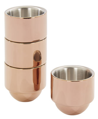 Tom Dixon Brew Espresso cup - Set of 4. Copper,Steel