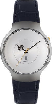 Alessi Watches Dressed Watch - Leather strap. Black