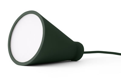 Menu Bollard Lamp - Silicone - H 13 cm. Fir tree green