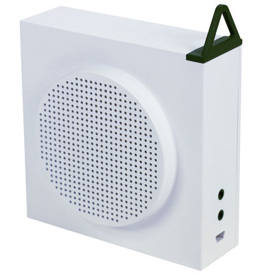 Lexon Maizy Radio - USB rechargeable. White,Green