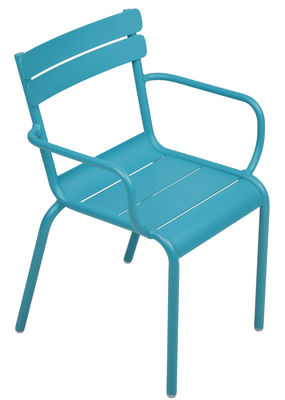 Fermob Luxembourg Kid Children armchair. Turquoise
