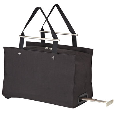 Delsey by Starck Sao Paulock Overnight bag - / Wheels. Charcoal grey