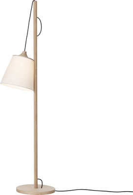 Muuto Pull lamp Floor lamp. White,Light wood