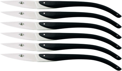 Forge de Laguiole par Anne Sophie Pic Table knife - Sophie Pic - Set of 6 steak knives by C+B Lefebv