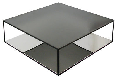 Zeus Double Skin Coffee table. White,Black,Mirror
