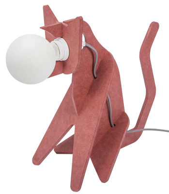 ENOstudio Get Out Table lamp - Cat. Grey,Rouge marsala