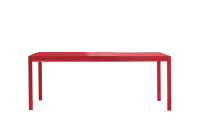 Pallucco Grand écart Extending table - Extendable table - L 120 to 180 cm. Red