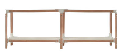 Magis Steelwood Shelf - H 54 cm. White,Beechwood