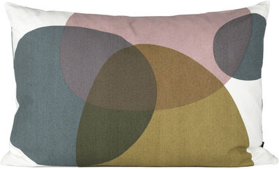 Ferm Living Melt Cushion - Small 60x40 cm. Pink,Grey,Curry