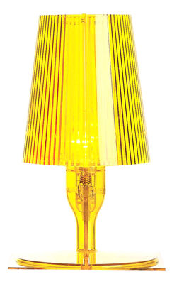 Kartell Take Table lamp. Yellow