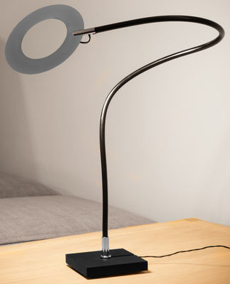 Catellani & Smith Mini Giulietta LED Table lamp. Glossy metal