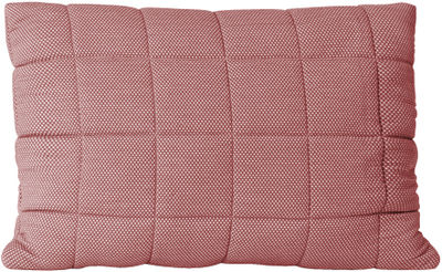 Muuto Soft grid Cushion - Rectangular 40 x 60 cm. Light red