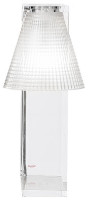 Kartell Light-Air Table lamp - Plastic shade. Transparent