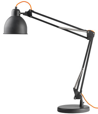 Frandsen Industry Table lamp. Orange,Matt grey