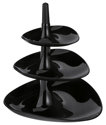 Koziol Betty Presentation dish - Ø 24 x H 27 cm. Opaque black