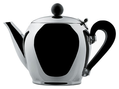 Alessi Bombé Miniature - Teapot. Steel