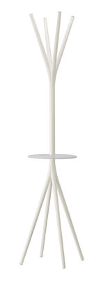 Alias Tray - For To'taime coat stand - Aluminium version. Coral