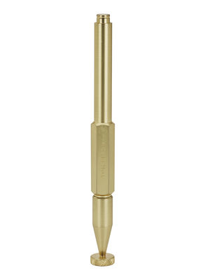 Tom Dixon Cog Hex Ball point pen. Brass