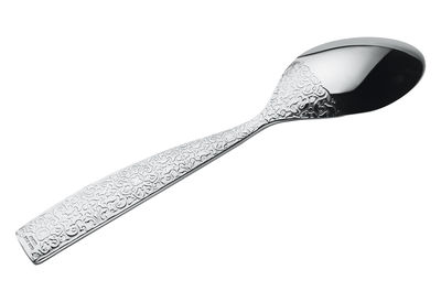 Alessi Dressed Soup spoon - L 19 cm. Glossy metal