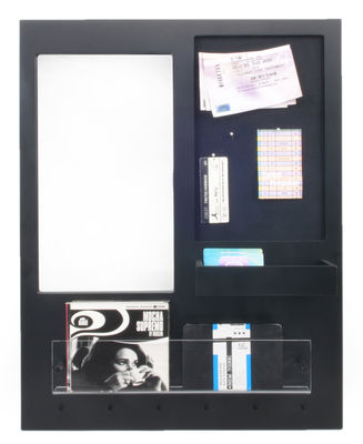 XL Boom Multitasker Wall storage - Portrait format. Black