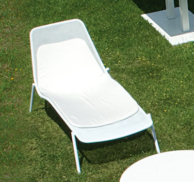 Emu Cushion - For Round sun lounger. White