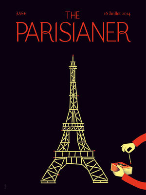 Image Republic The Parisianer - Baas Poster. Multicoulered