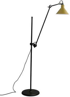 DCW éditions - Lampes Gras N°215L Floor lamp. Yellow