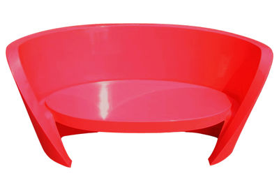 Slide Rap Sofa - Lacquered version. Laquered red