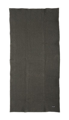 Ferm Living Towel - 100 x 50 cm. Dark grey