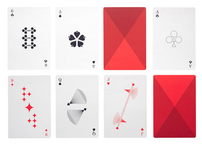 Hay Playing cards - 54 cards. White,Red,Black