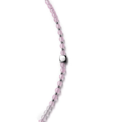 Leonardo Bijoux Darlin's Basic Beat Necklace - Necklace. Pale pink