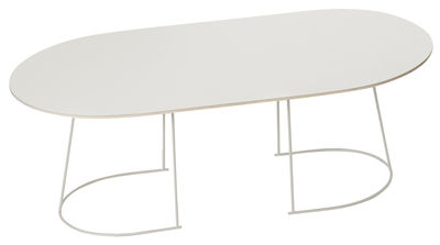 Muuto Airy Coffee table - / Large - 120 x 65 cm. White