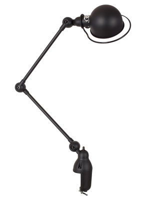 Jieldé Loft Desk lamp - With clamp base - 2 arms - H max 80 cm. Mat black