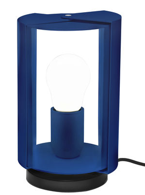 Nemo Pivotante Table lamp. Blue