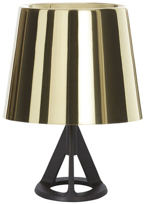 Tom Dixon Base Table lamp. Black,Polished brass