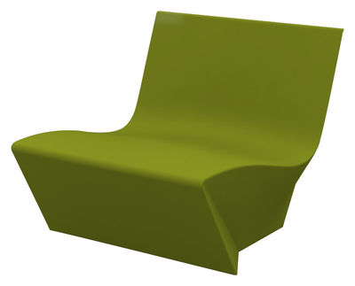 Slide Kami Ichi Low armchair - Armchair. Green