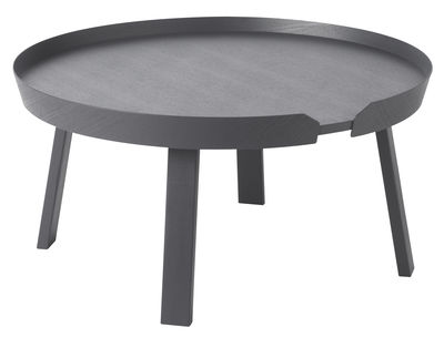 Muuto Around Large Coffee table. Dark grey