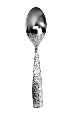 Alessi Dressed Coffee spoon - L 12 cm. Glossy metal