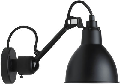 DCW éditions - Lampes Gras N°304 Wall light. Mat black