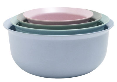 Stelton Multi Measuring cup - Set of 4. Blue,Green,Hot grey,Pastel pink