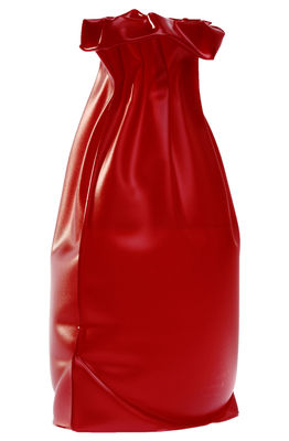 Pa Design Le Sack Vase - Convertible. Translucent red